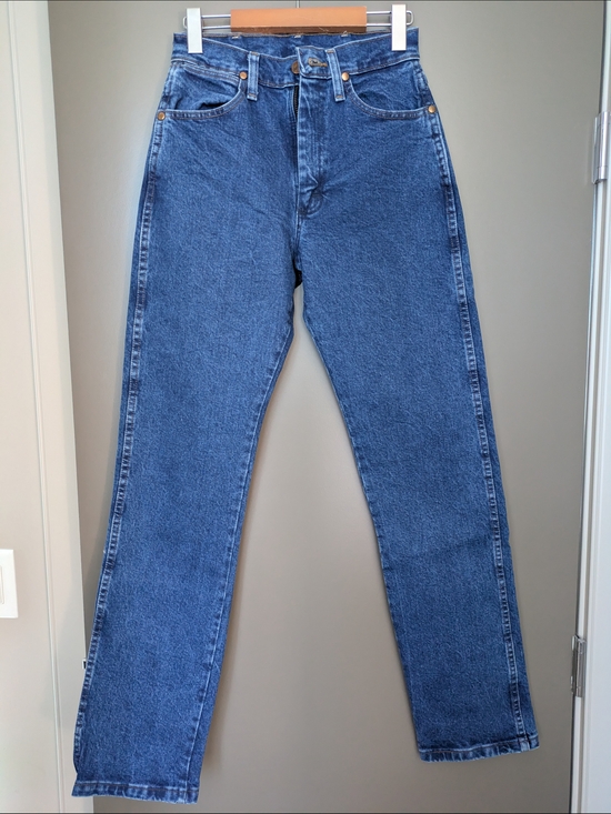 Wrangler Denim - Wrangler Women's cowboy slim leg jeans Classic Blue Size 0